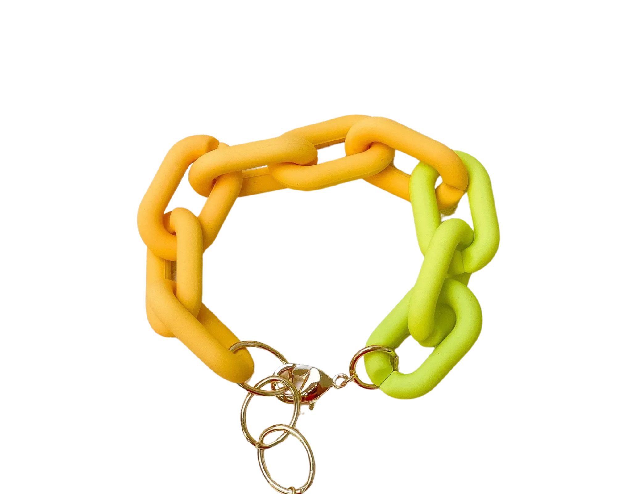 Matte Acrylic Link Bracelets